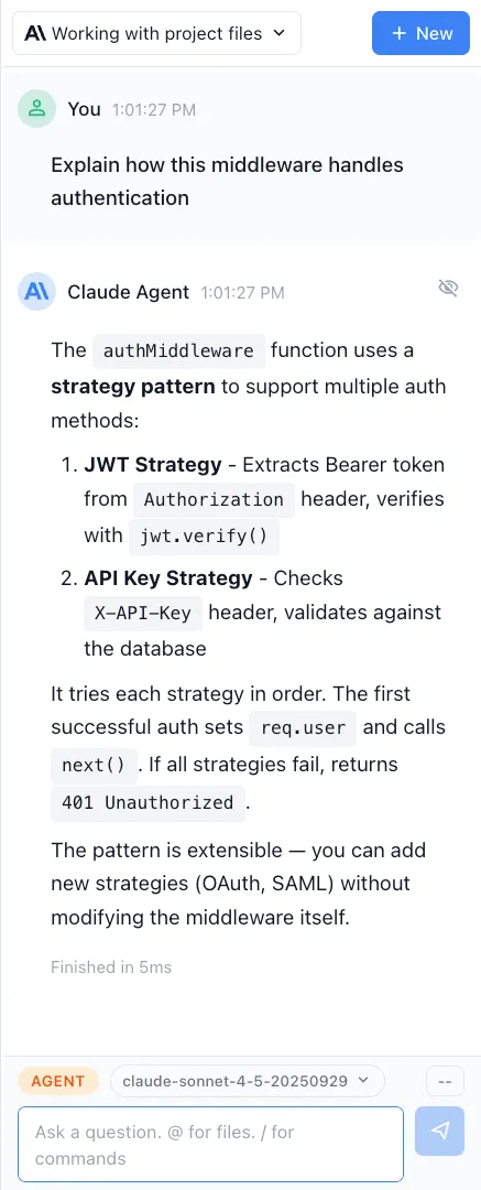 Conversational iteration
