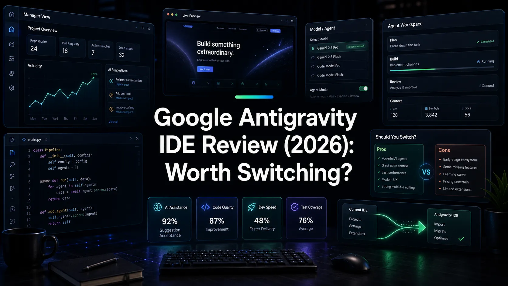 Google Antigravity IDE Review (2026): Worth Switching?