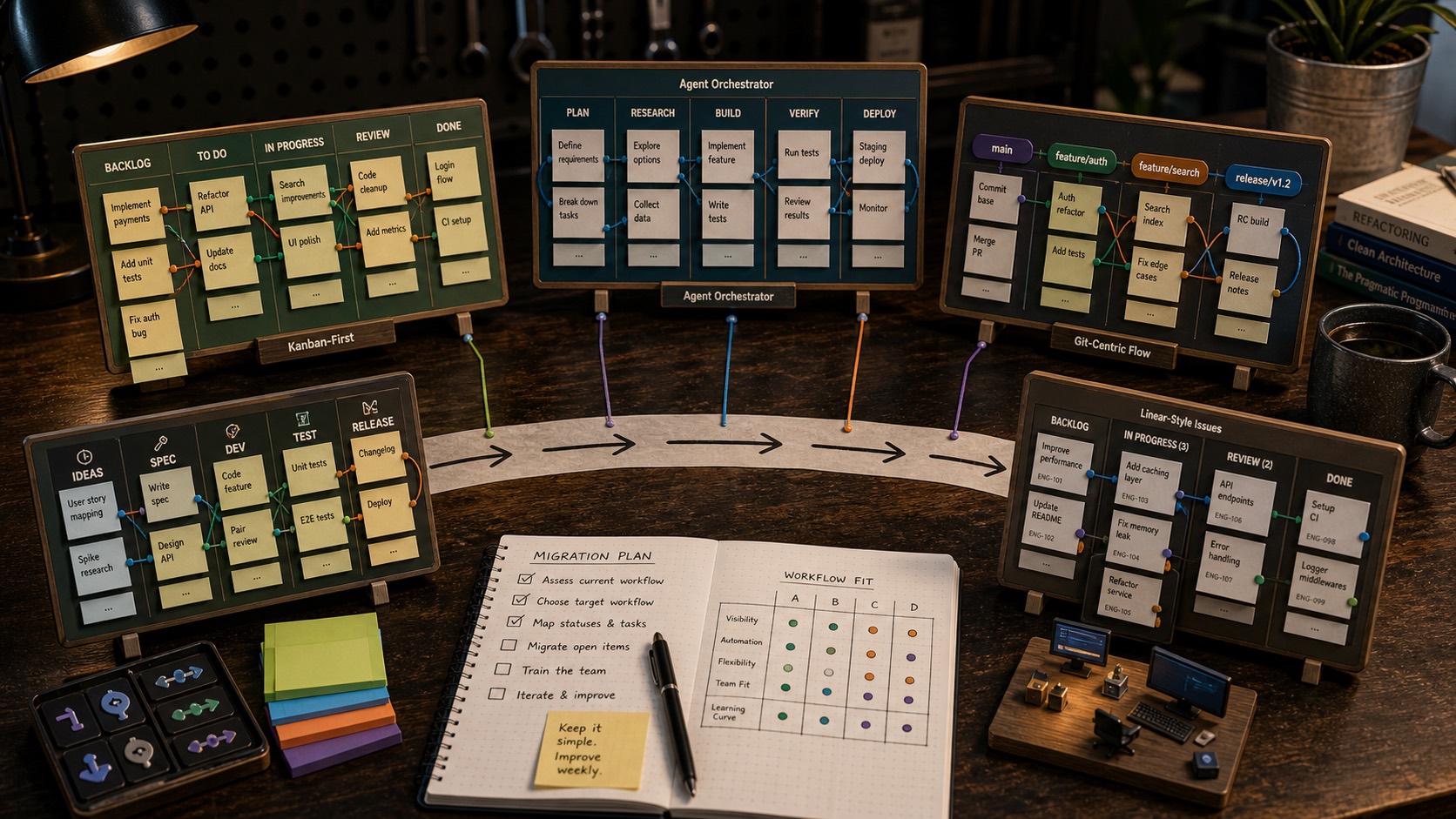 Best Vibe Kanban Alternatives in 2026 | Nimbalyst