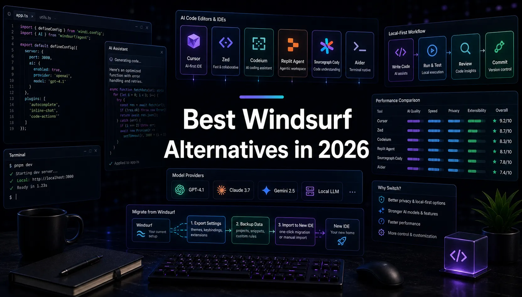 Best Windsurf Alternatives in 2026