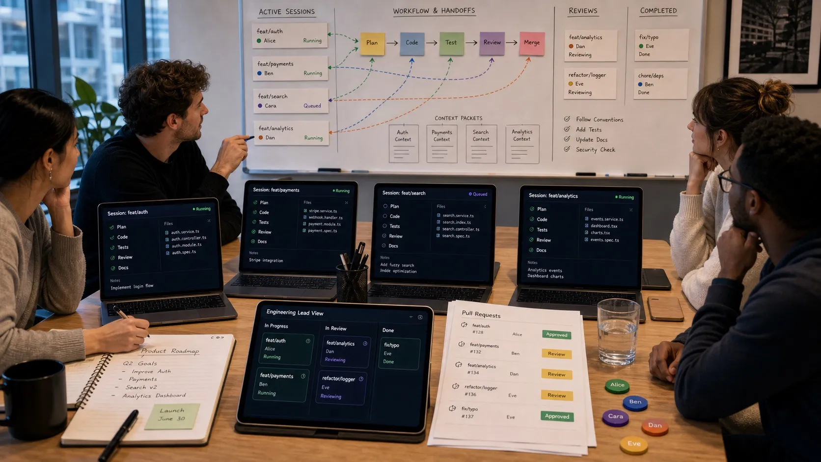 Codex for Teams: How to Manage AI Coding Sessions Across a Product Team