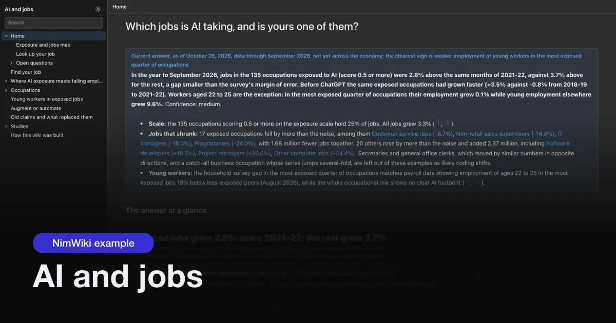 Which Jobs Is AI Taking? What the Jobs Data Shows So Far