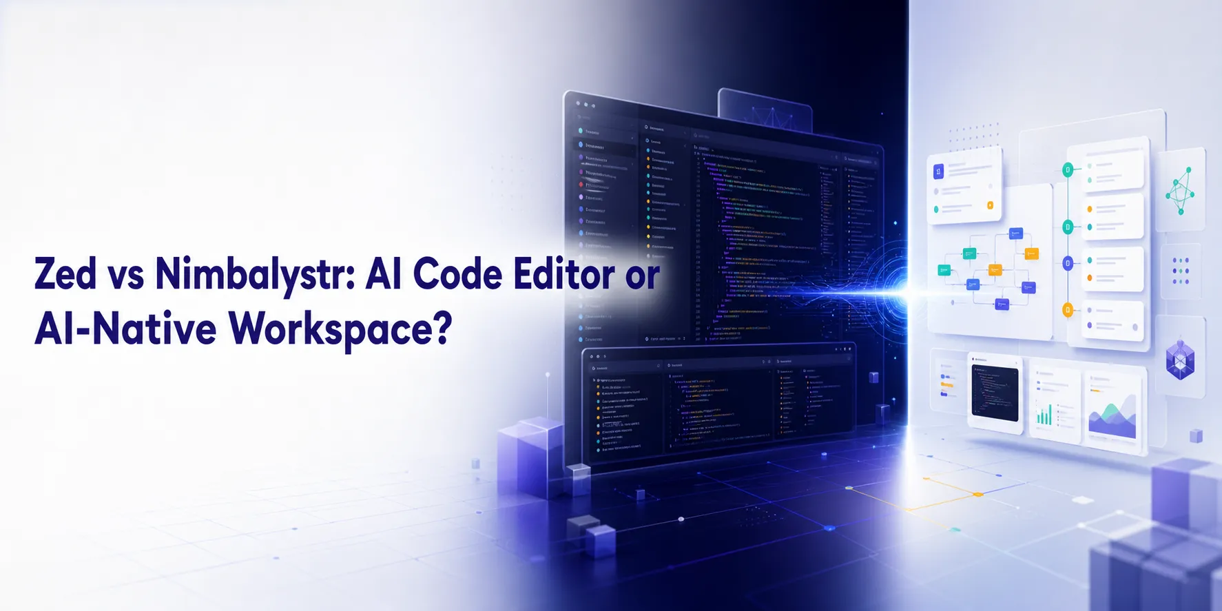 Zed vs Nimbalyst: AI Code Editor or AI-Native Workspace?